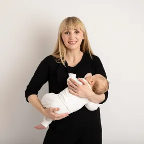 Etta Jumpsuit - Maternity Jumpsuit & Breastfeeding Jumpsuit - Black