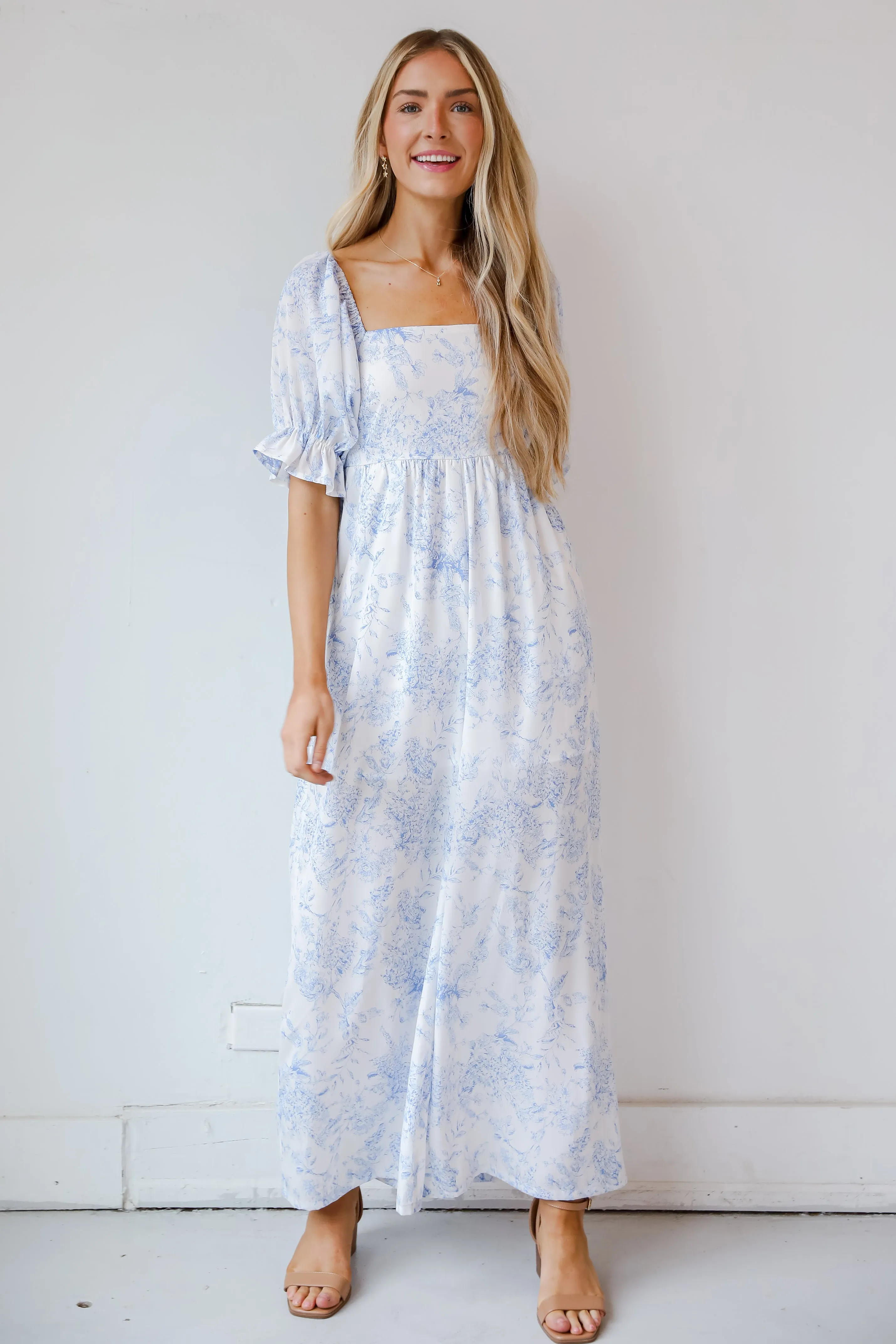 FINAL SALE - Delicate Wonder White Floral Jumpsuit