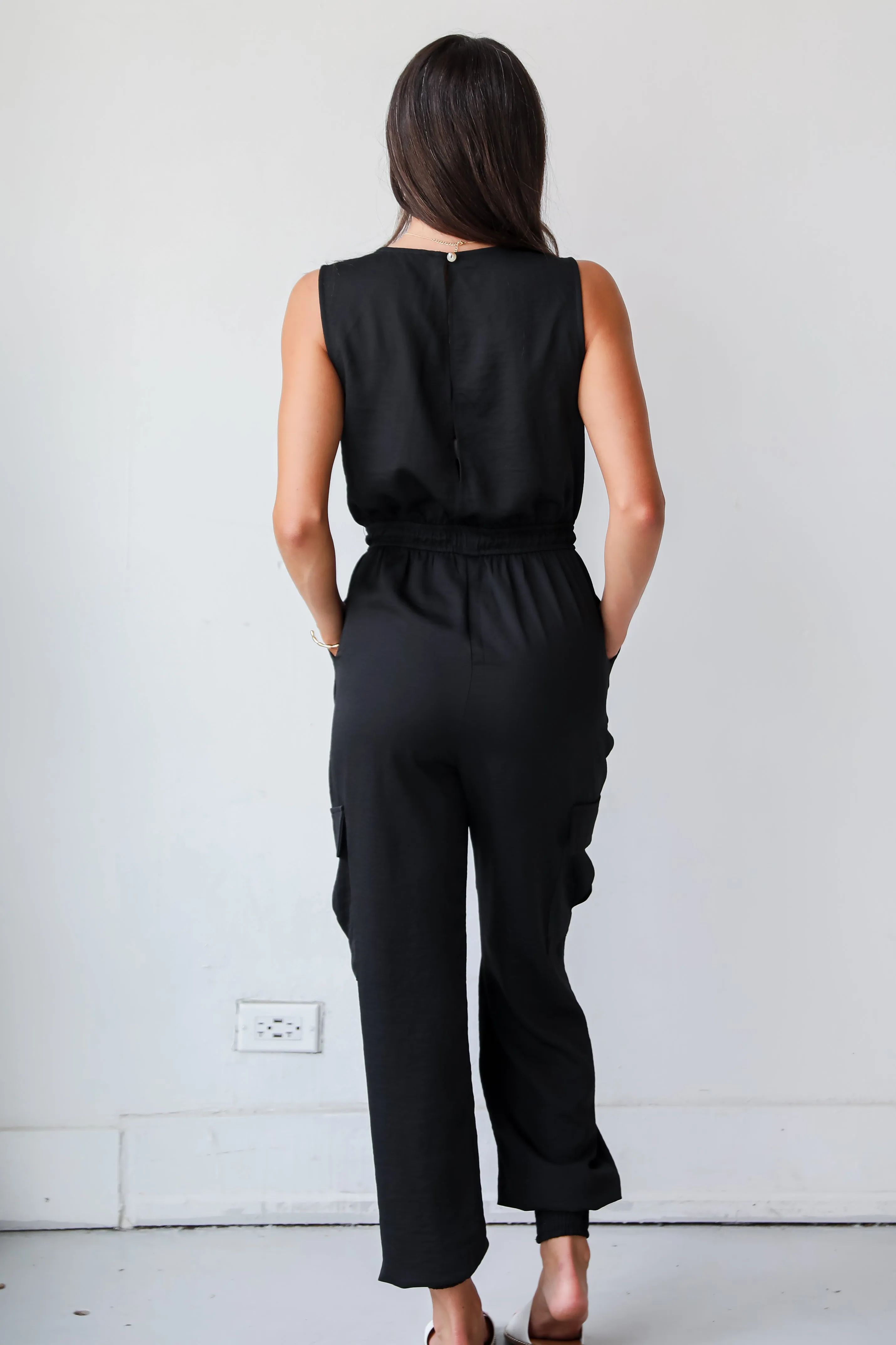 FINAL SALE - Flawless Comfort Black Jumpsuit