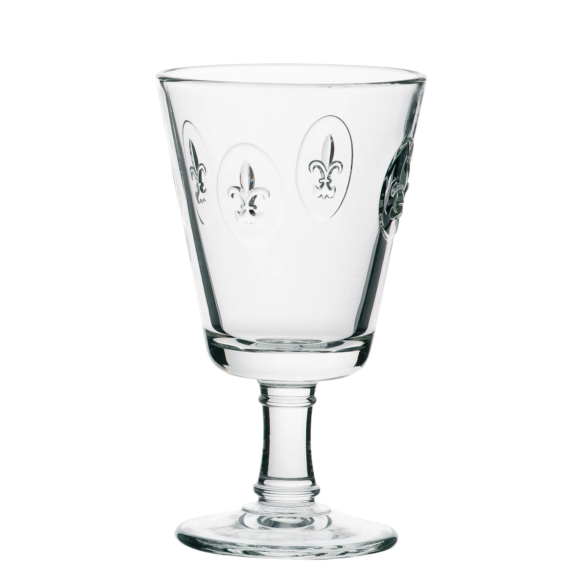 Fleur de Lys Wine Glasses