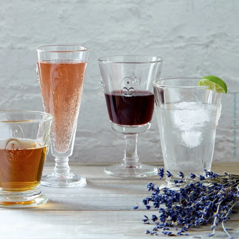 Fleur de Lys Wine Glasses