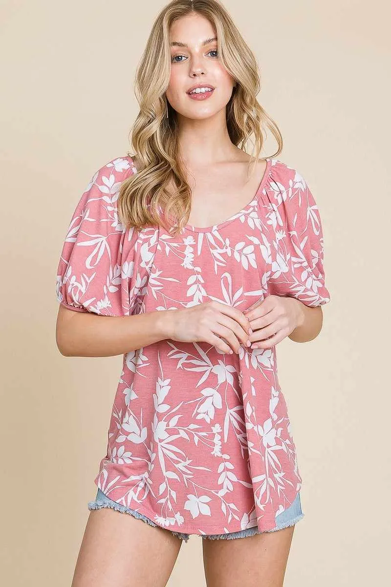 Floral Babydoll Top