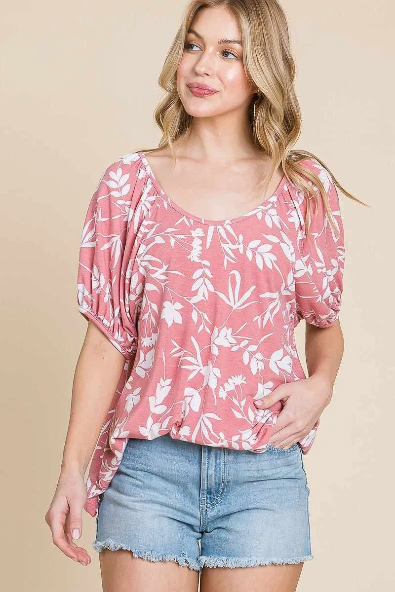 Floral Babydoll Top