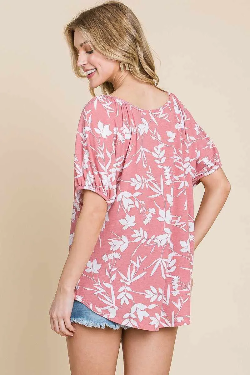 Floral Babydoll Top