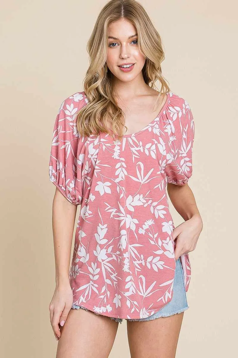Floral Babydoll Top
