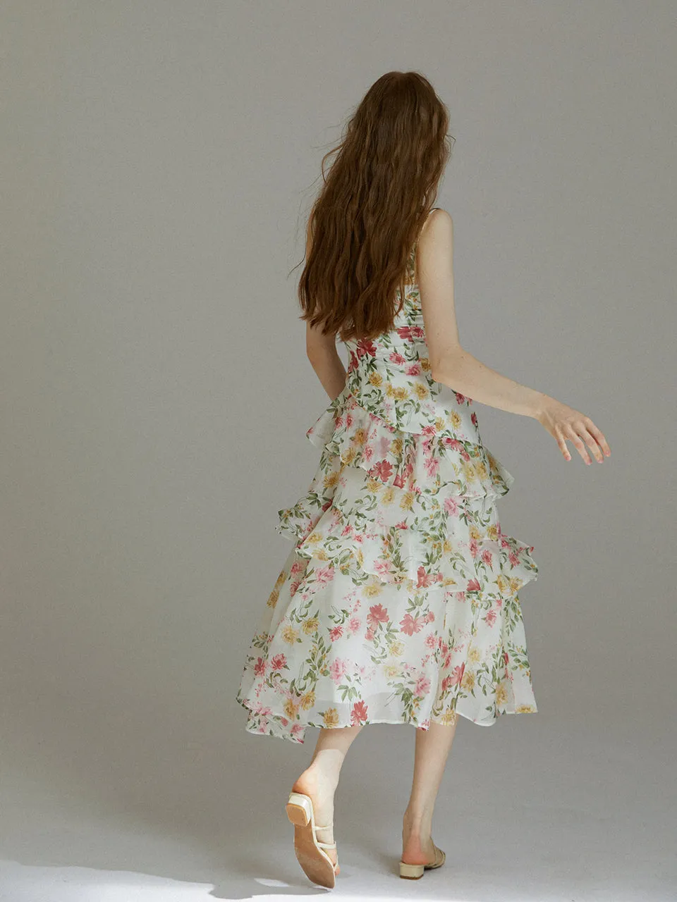 Flowergarden long dress