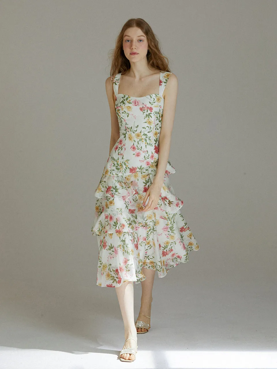 Flowergarden long dress