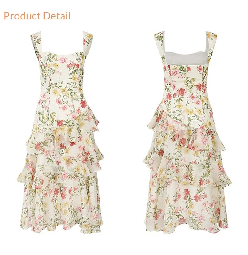 Flowergarden long dress