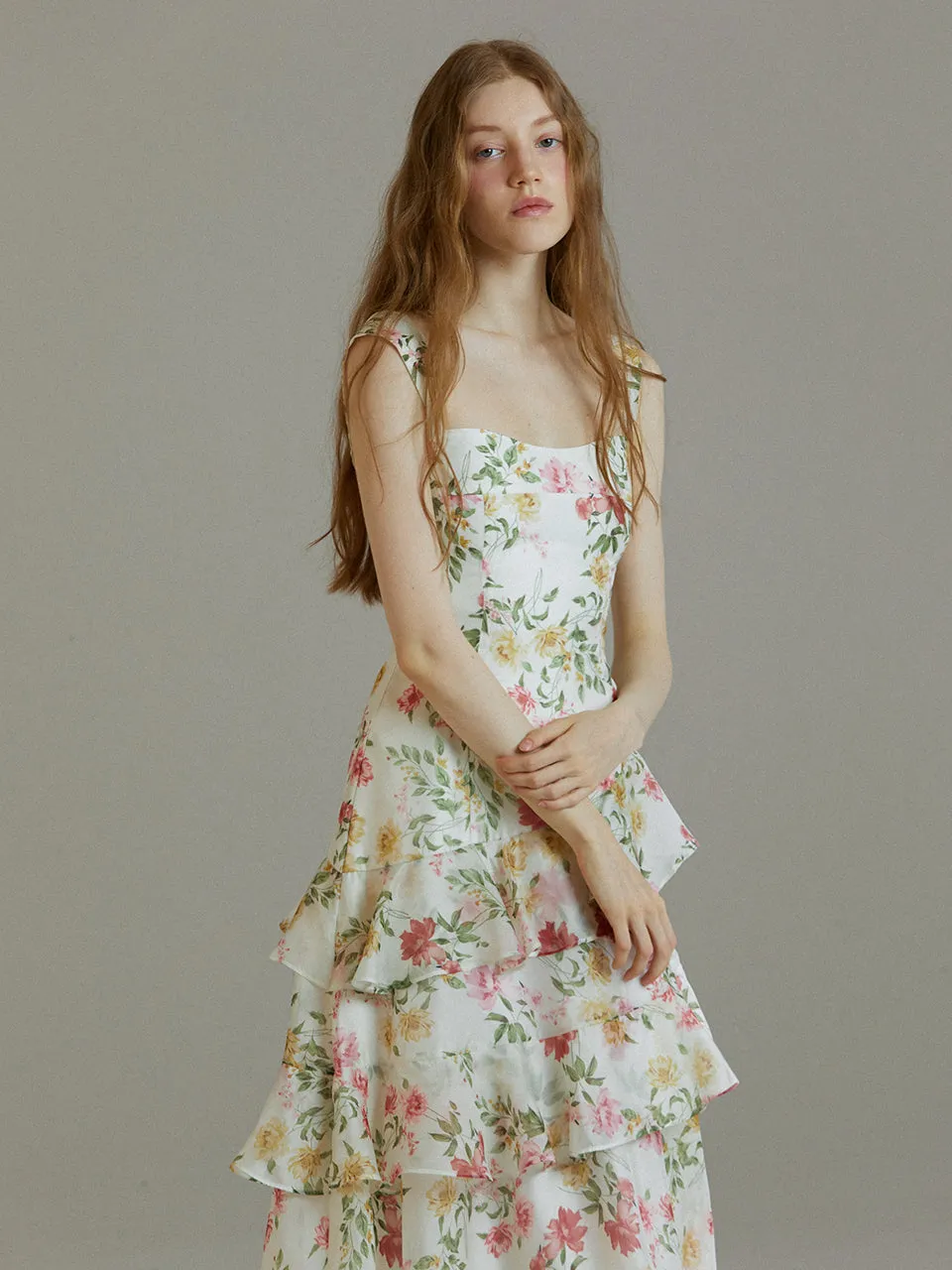 Flowergarden long dress