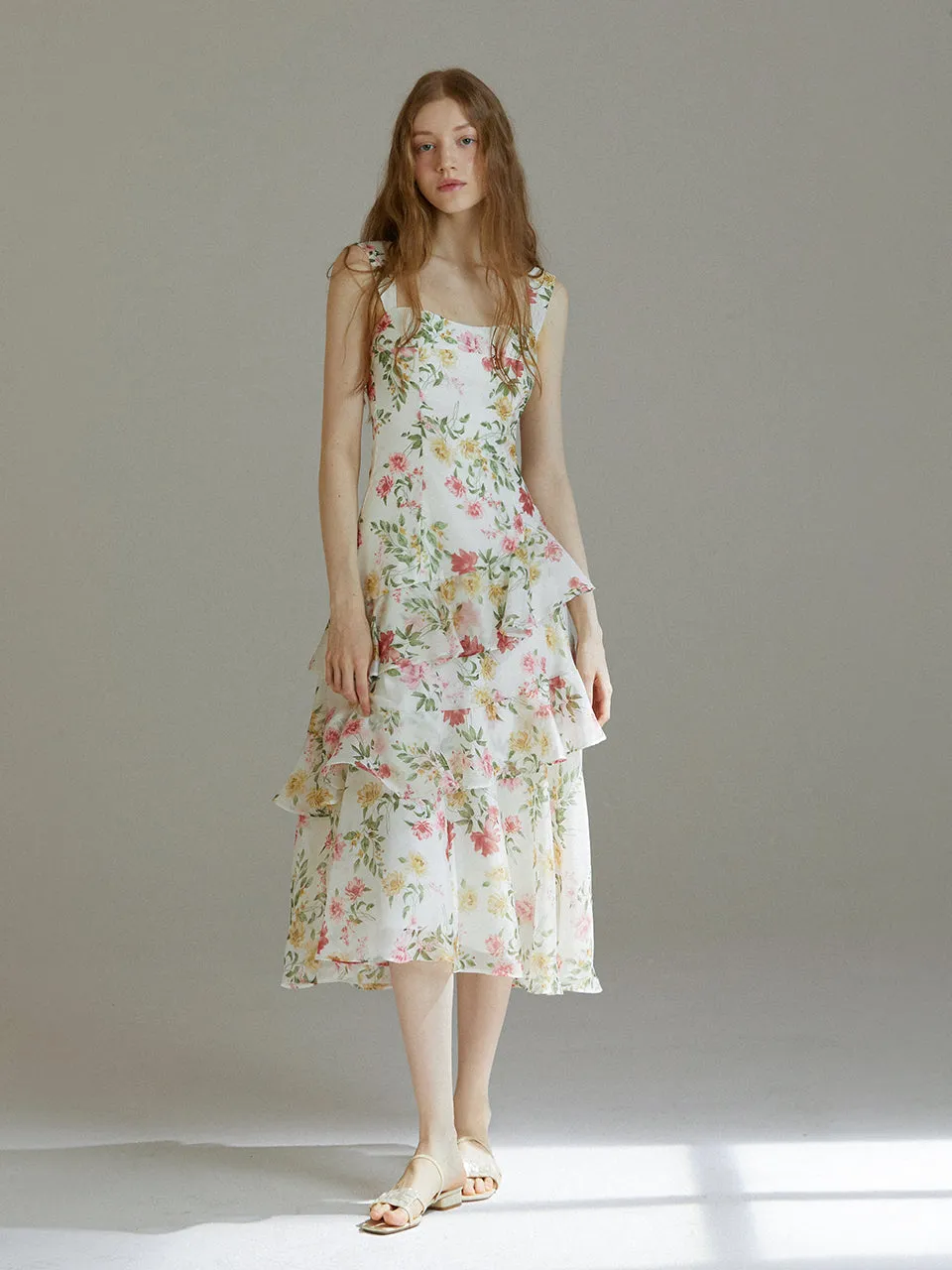 Flowergarden long dress