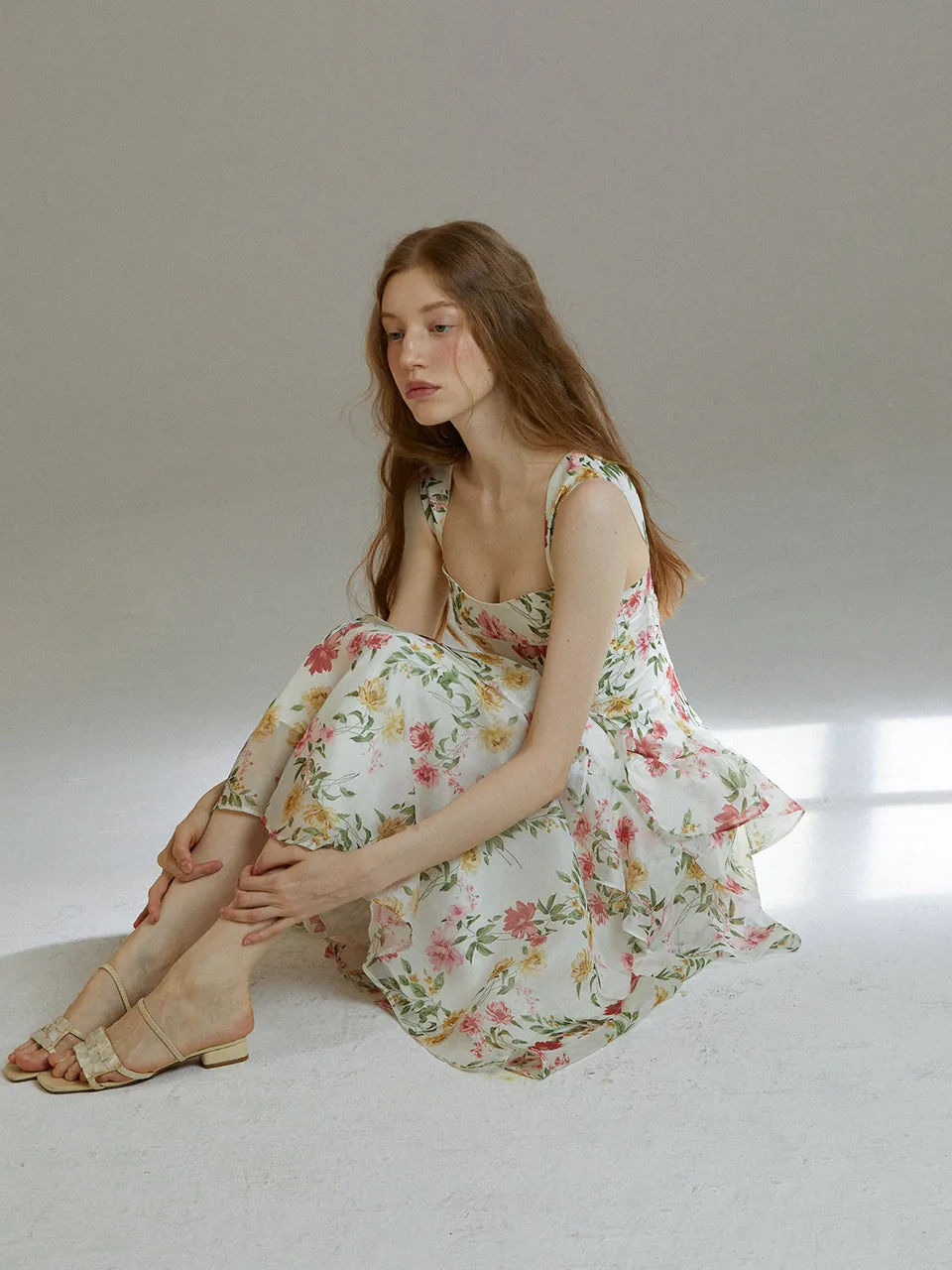 Flowergarden long dress