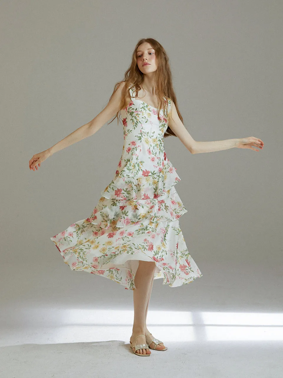 Flowergarden long dress