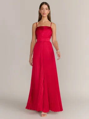 Flying Tomato Sleeveless Pleated Wide Leg Jumpsuit - Brands We Love