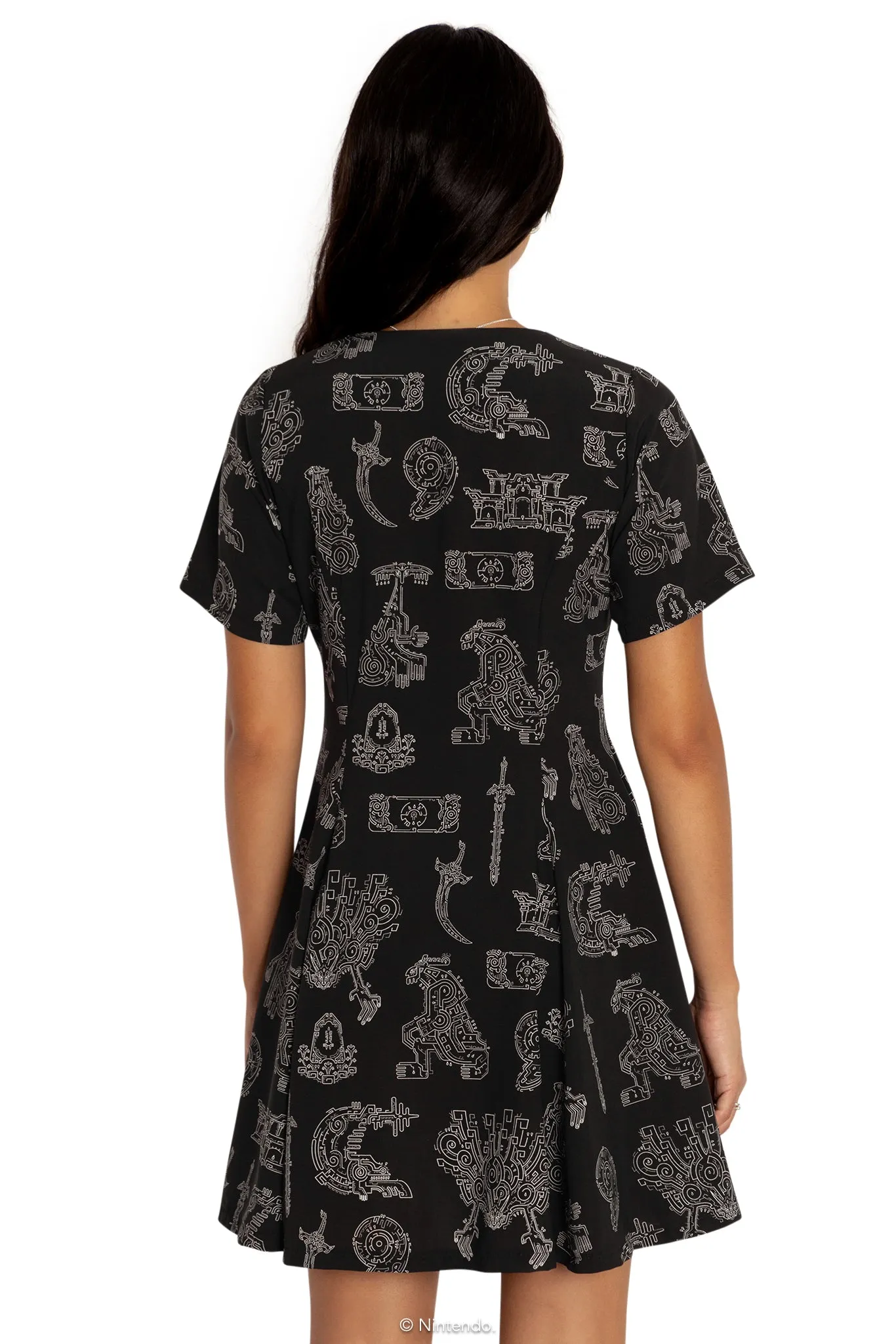 Geoglyphs Evil V Dress