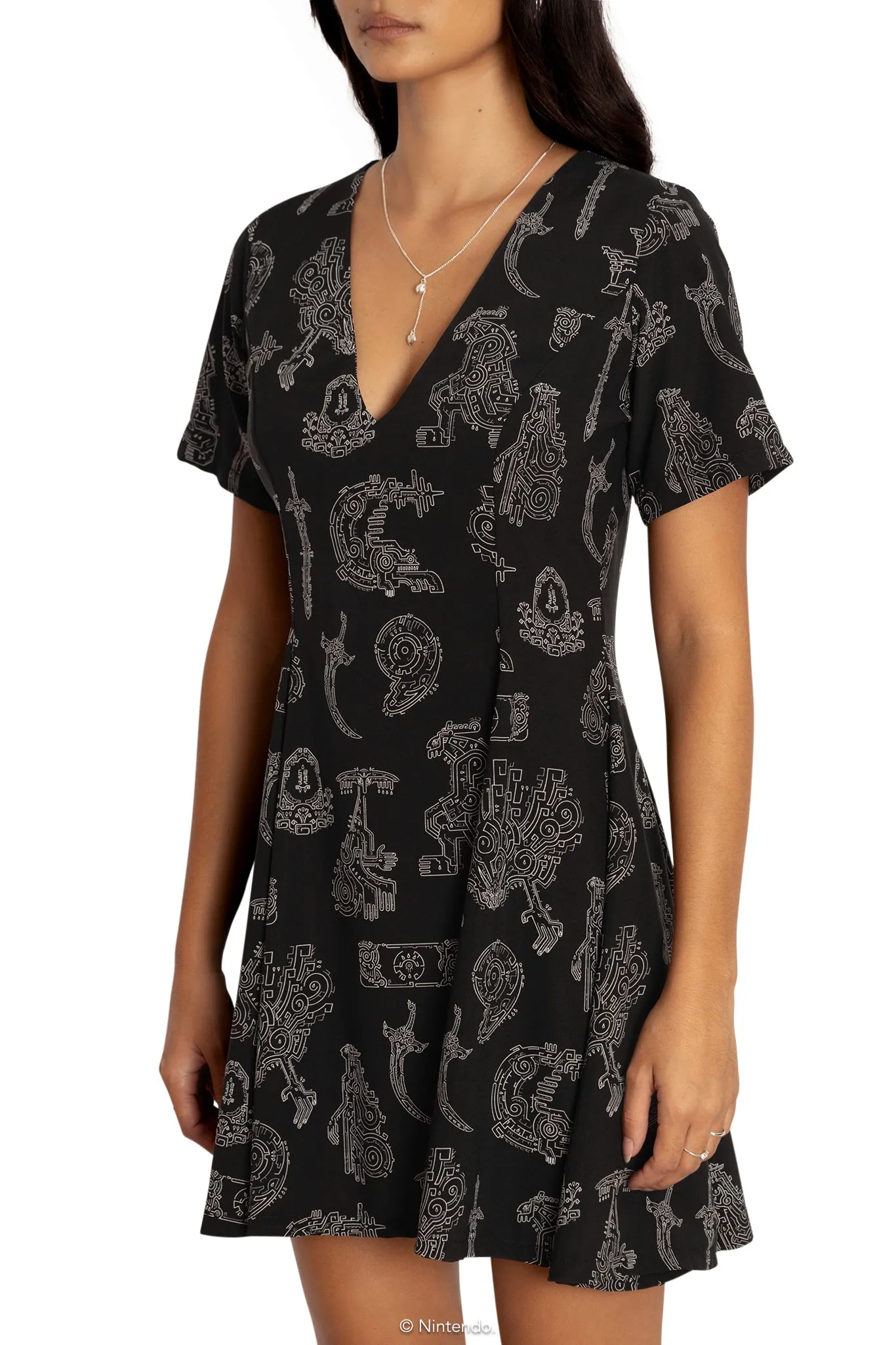 Geoglyphs Evil V Dress