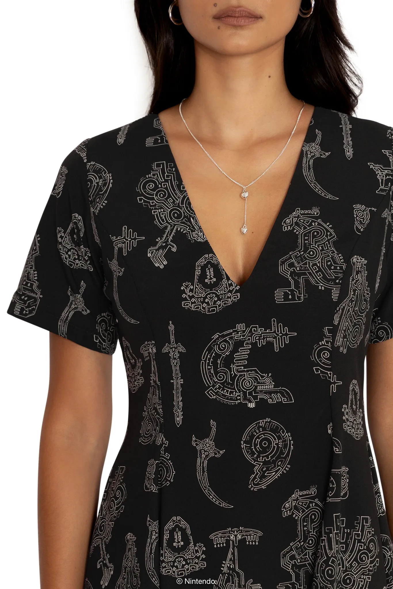 Geoglyphs Evil V Dress