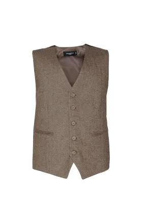 Gilet Via dei Cerretani - Marrone