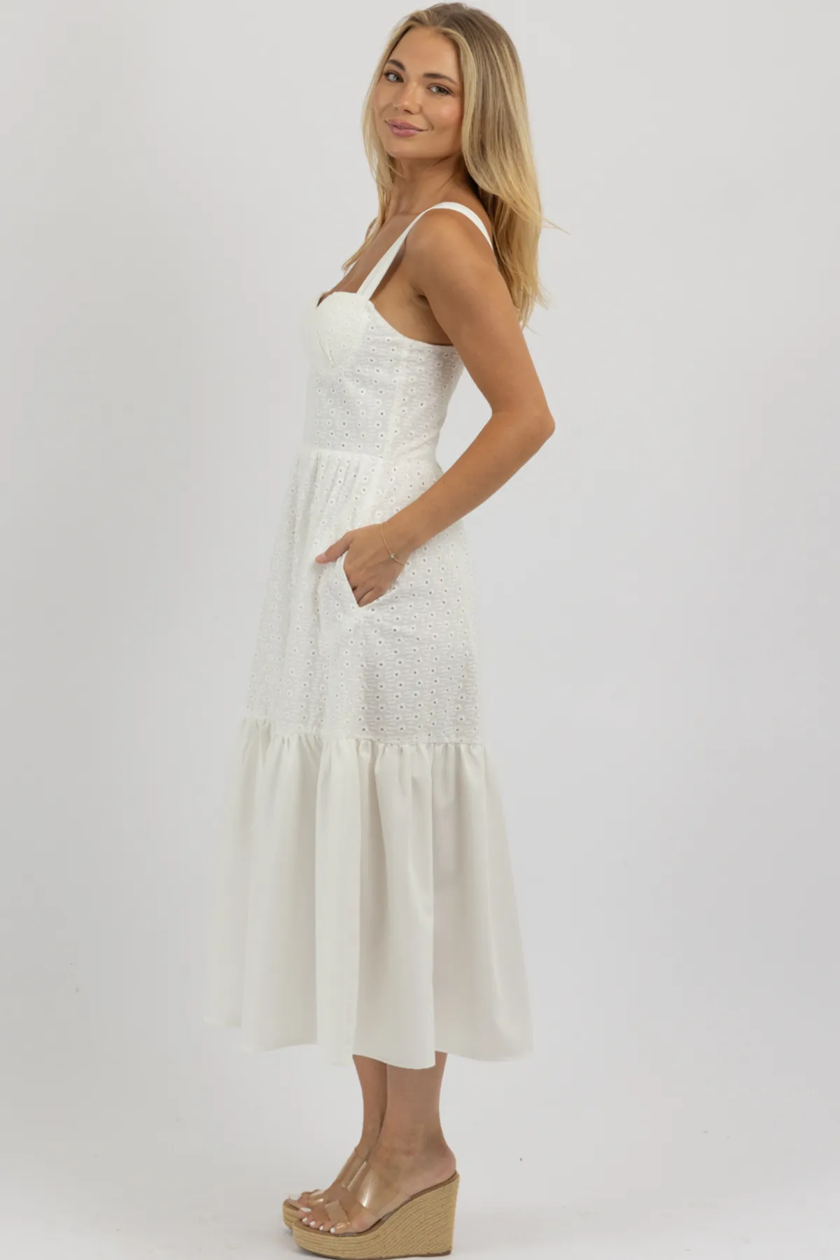 GRACE EMBROIDERED MAXI DRESS