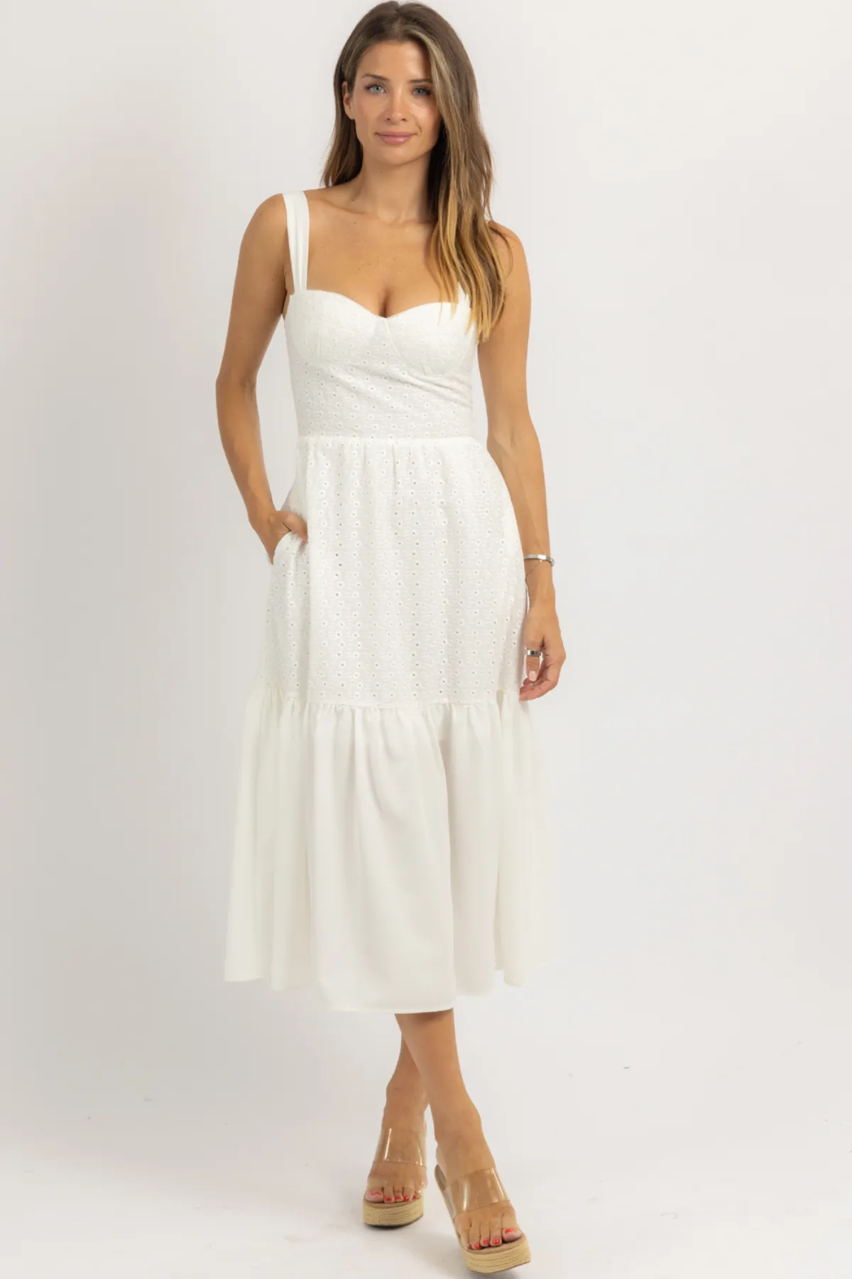 GRACE EMBROIDERED MAXI DRESS
