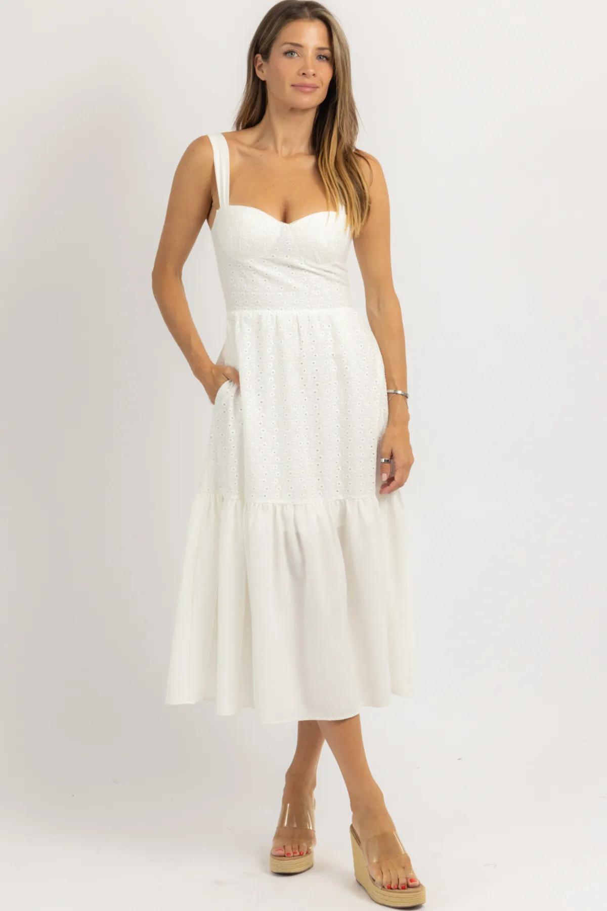 GRACE EMBROIDERED MAXI DRESS