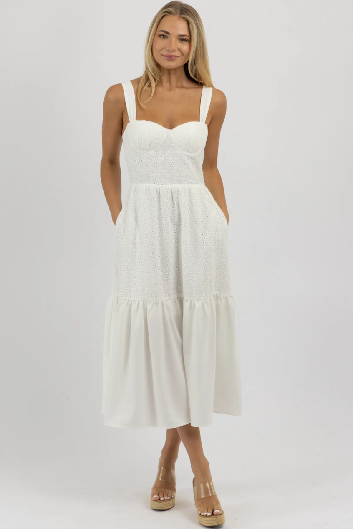 GRACE EMBROIDERED MAXI DRESS