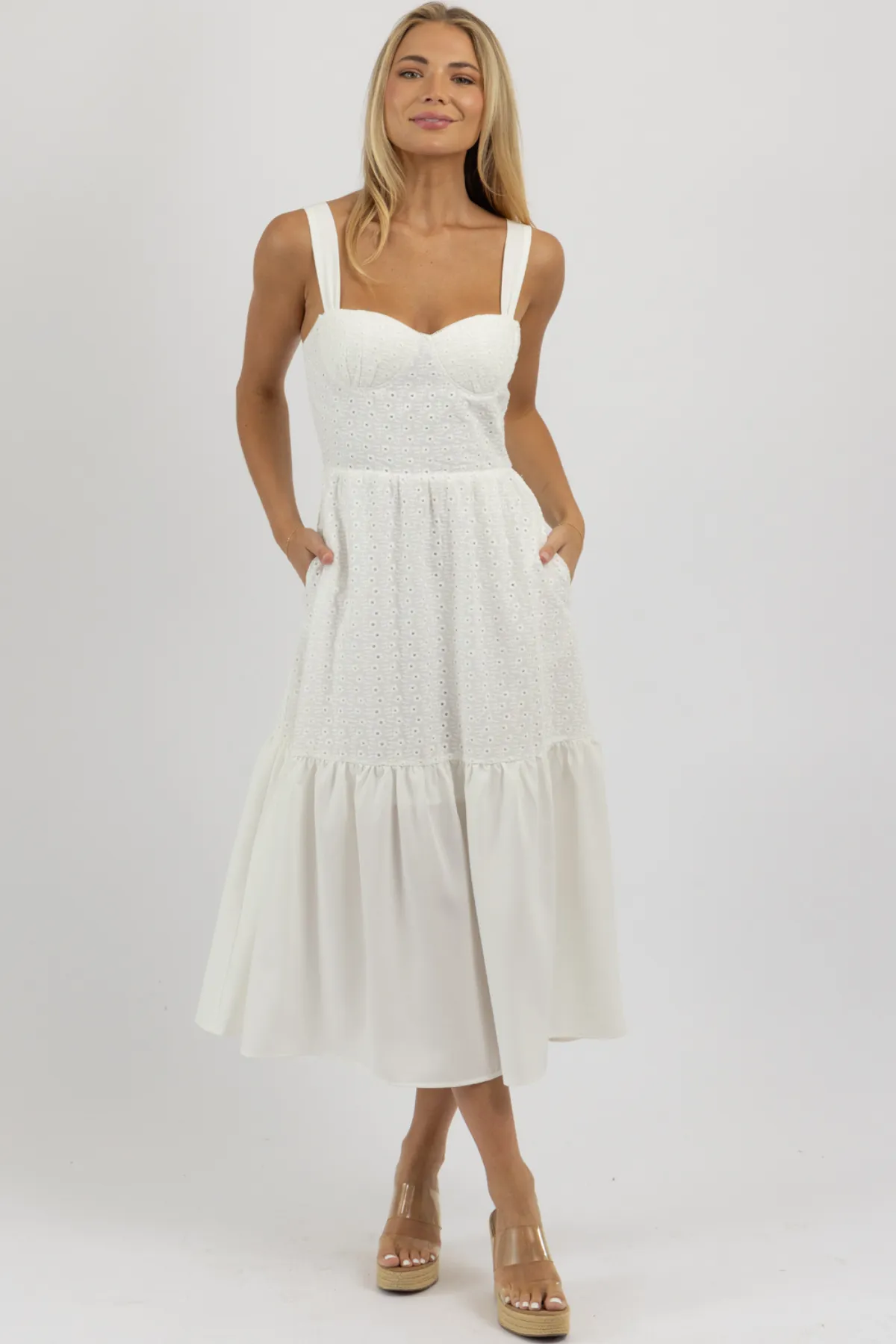 GRACE EMBROIDERED MAXI DRESS