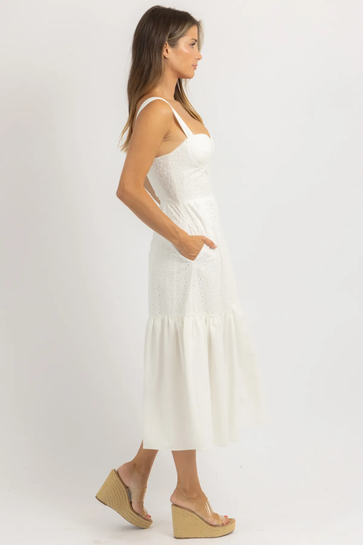 GRACE EMBROIDERED MAXI DRESS