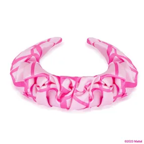 Hair Drama Co HDC x Barbie Satin Ruffle Hair Band - Shades of Pink