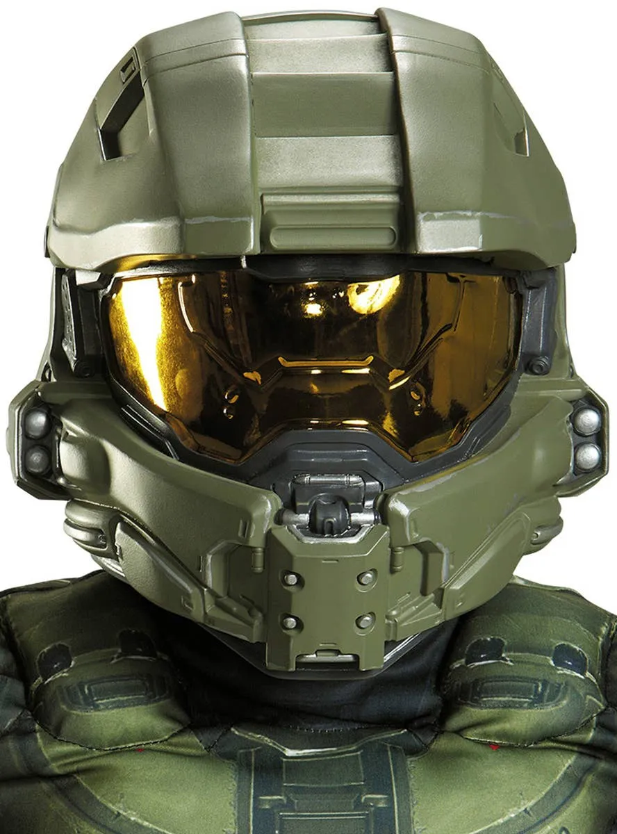 Halo Master Chief Boys Deluxe Costume Helmet