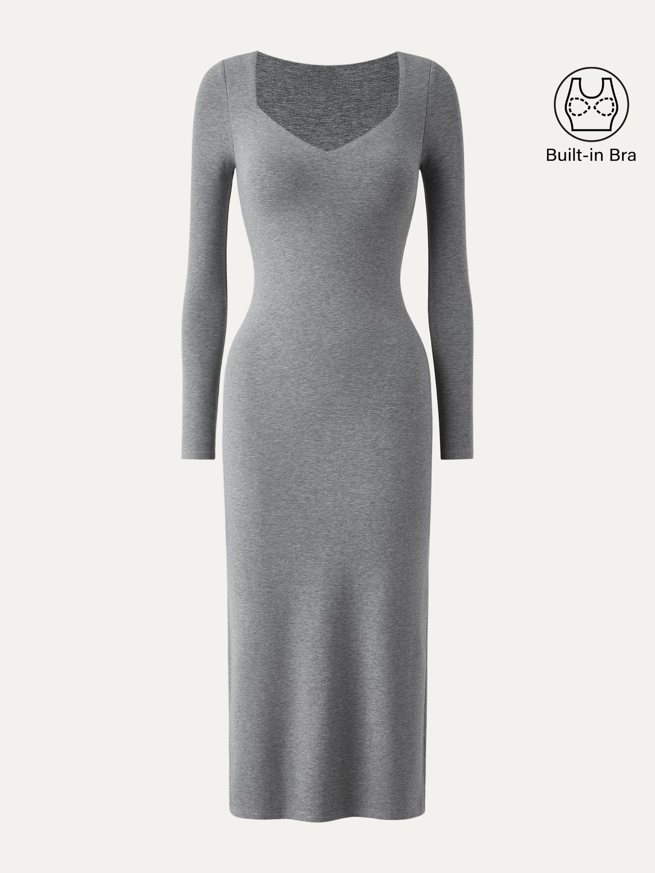 Heart-Shaped Neck Brami Dress