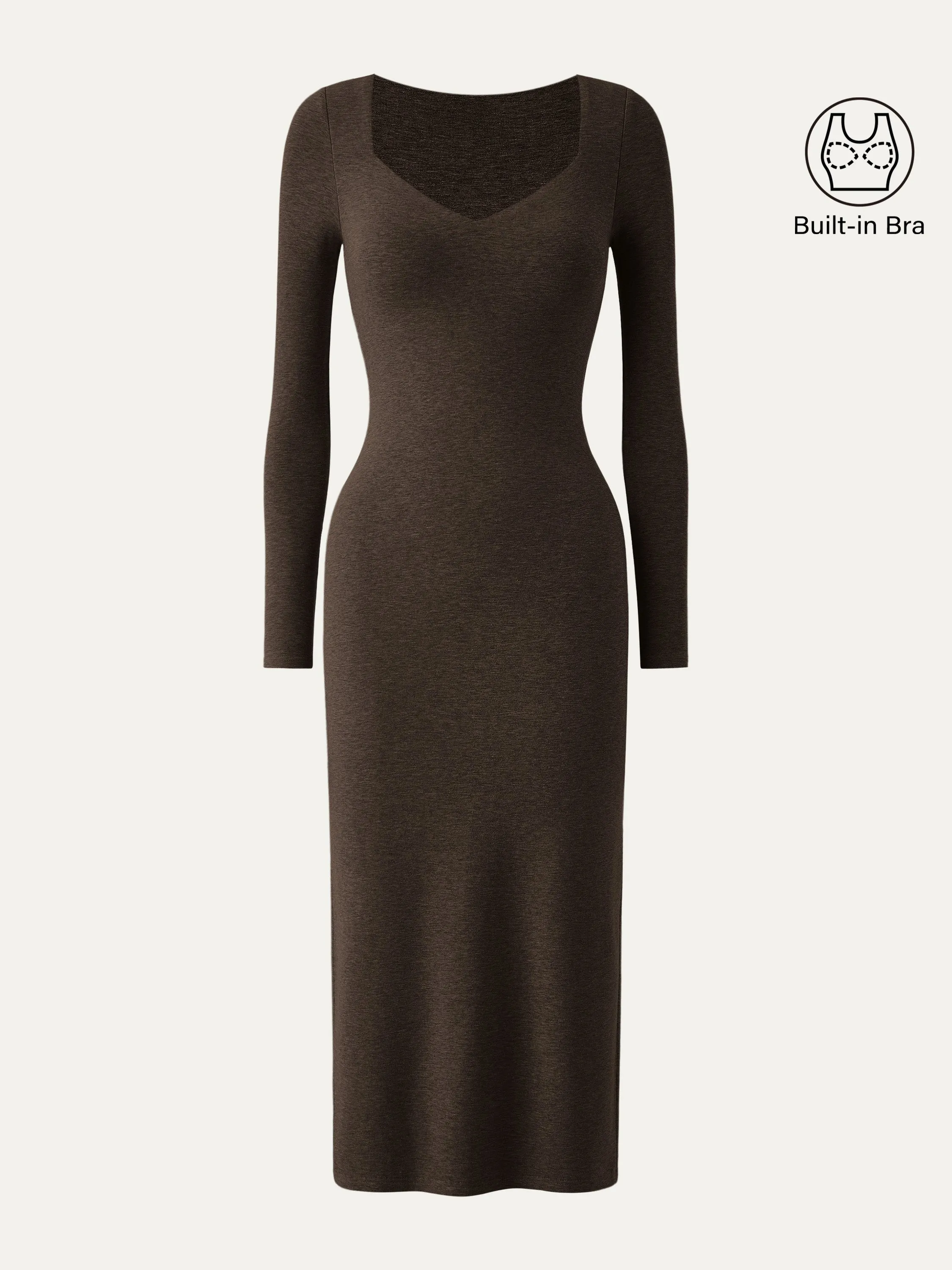 Heart-Shaped Neck Brami Dress