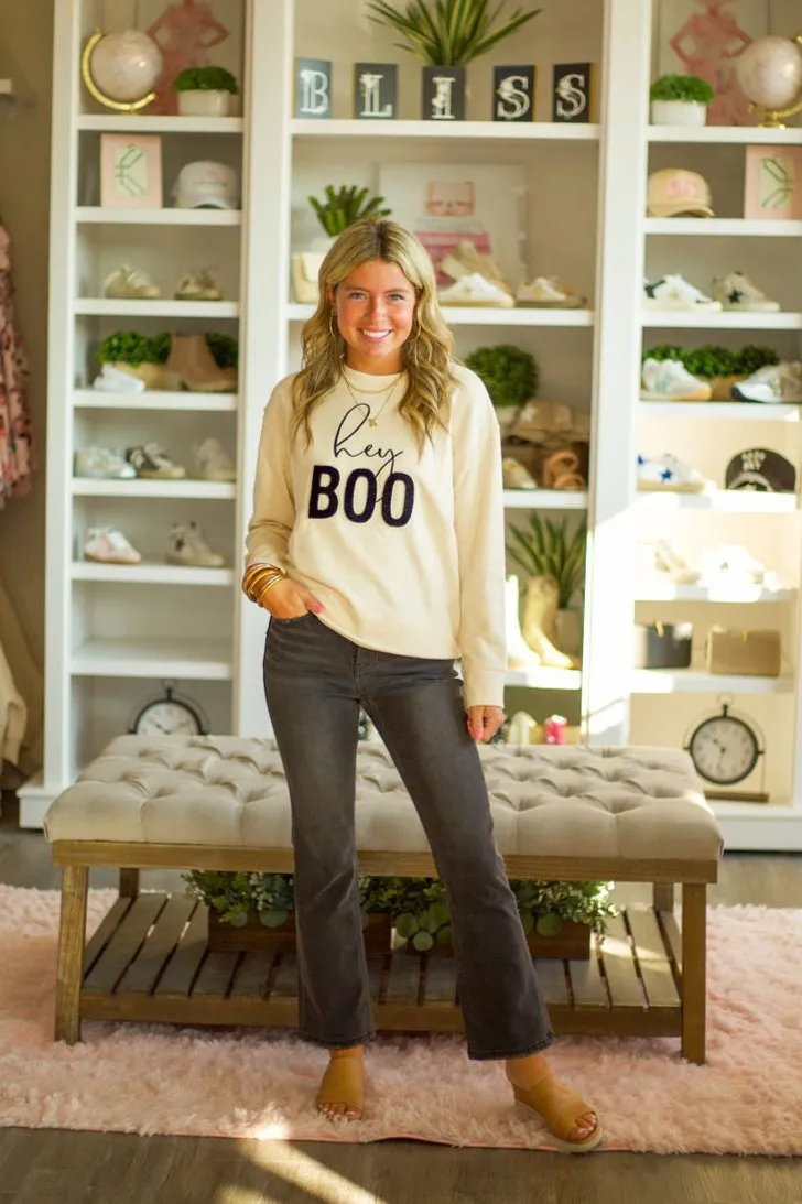 Hey Boo Sweatshirt