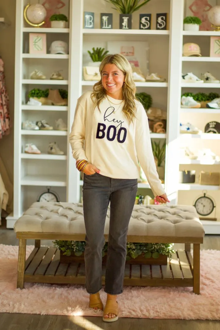 Hey Boo Sweatshirt