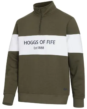 Hoggs of Fife Dumfries 1888 Mens Quarter Zip Sweatshirt