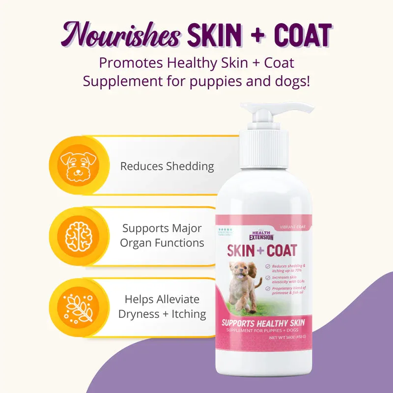 Holistic Health Extension Skin & Coat Conditioner for Puppies, Dogs & Cats