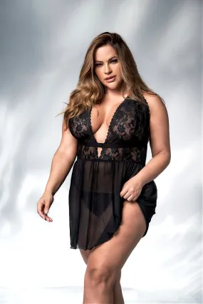 I'm Back- Baby! Plus Size Babydoll