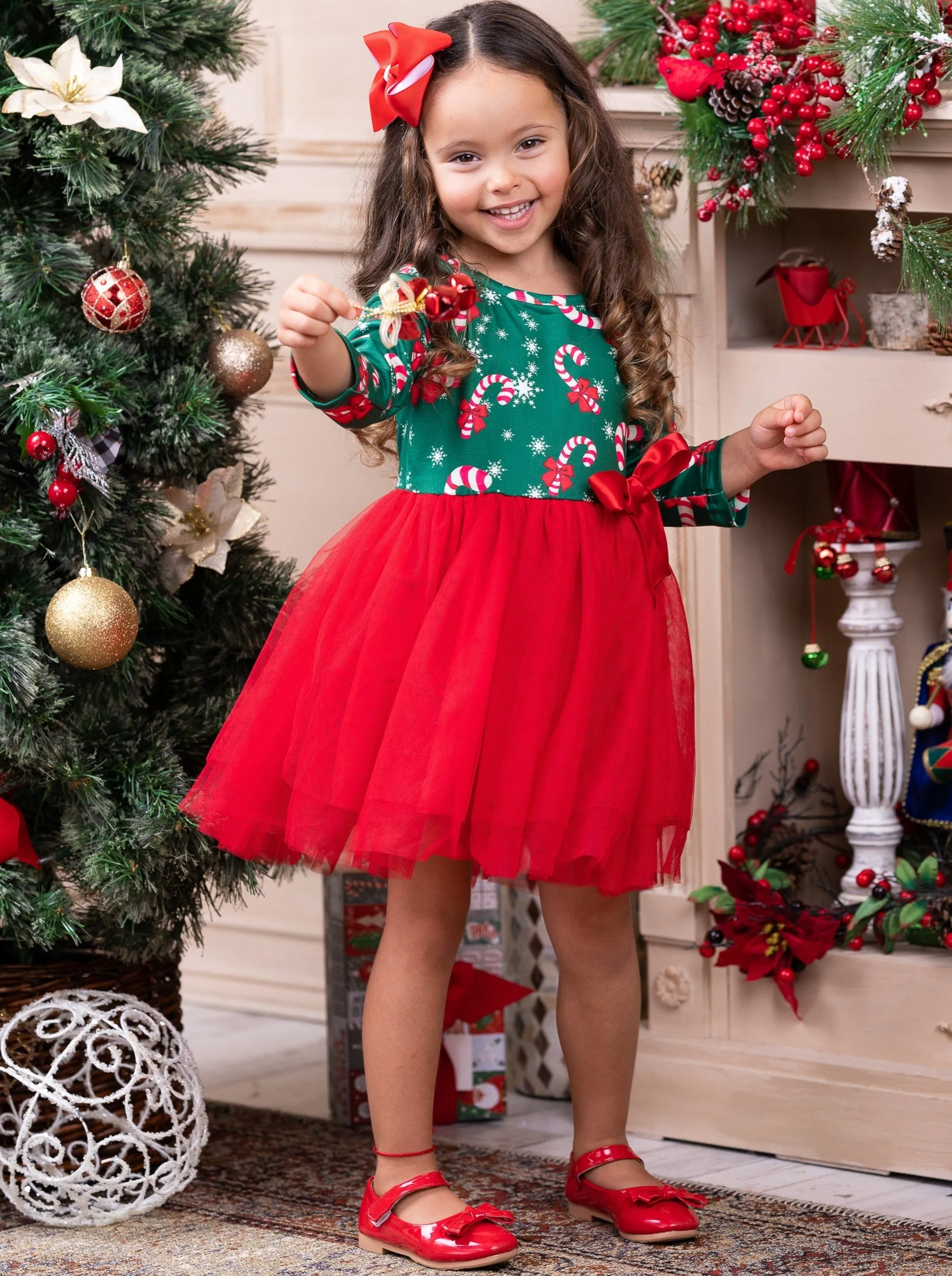 It's Candy Cane Season! Tutu Dress