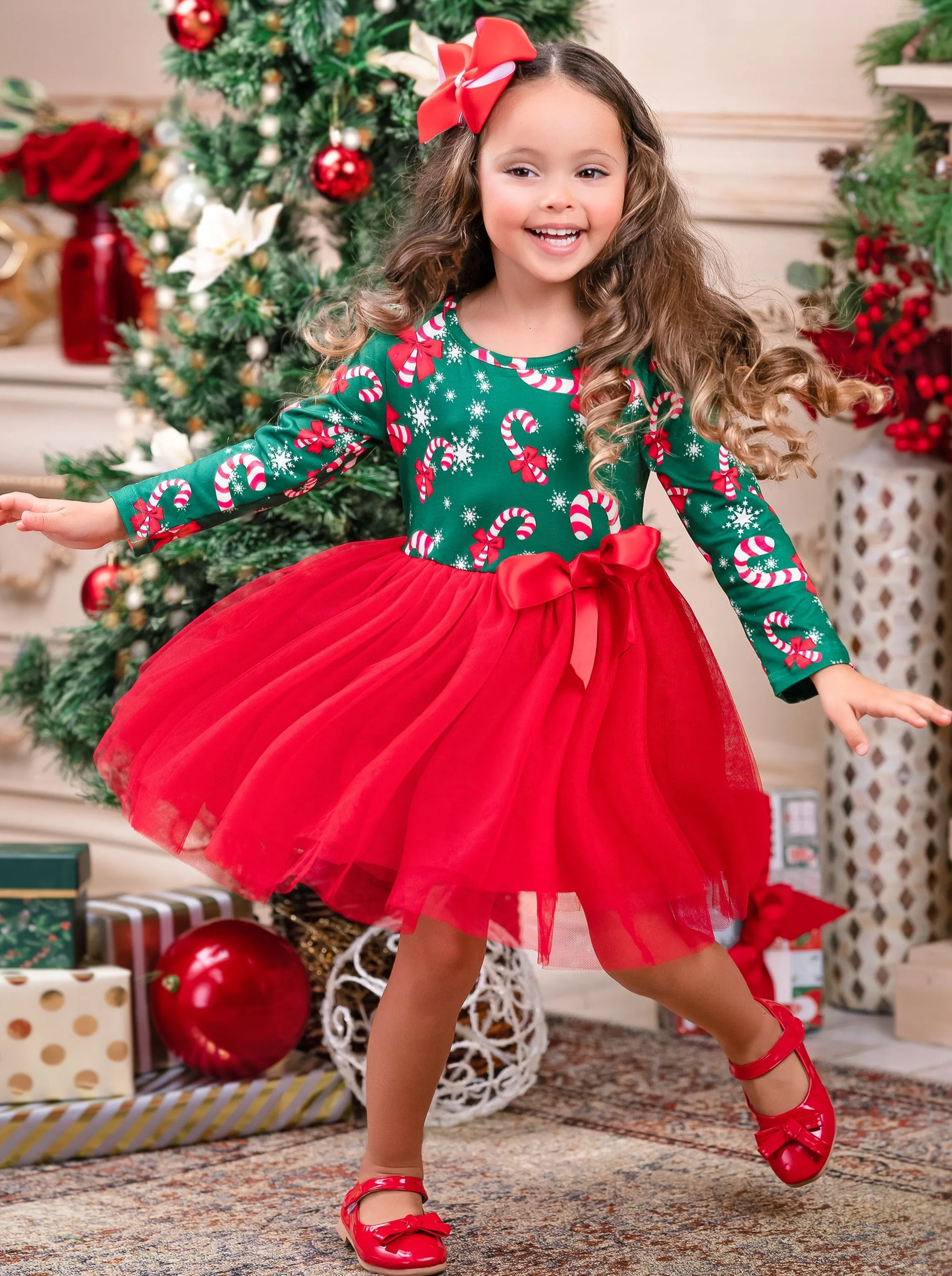 It's Candy Cane Season! Tutu Dress