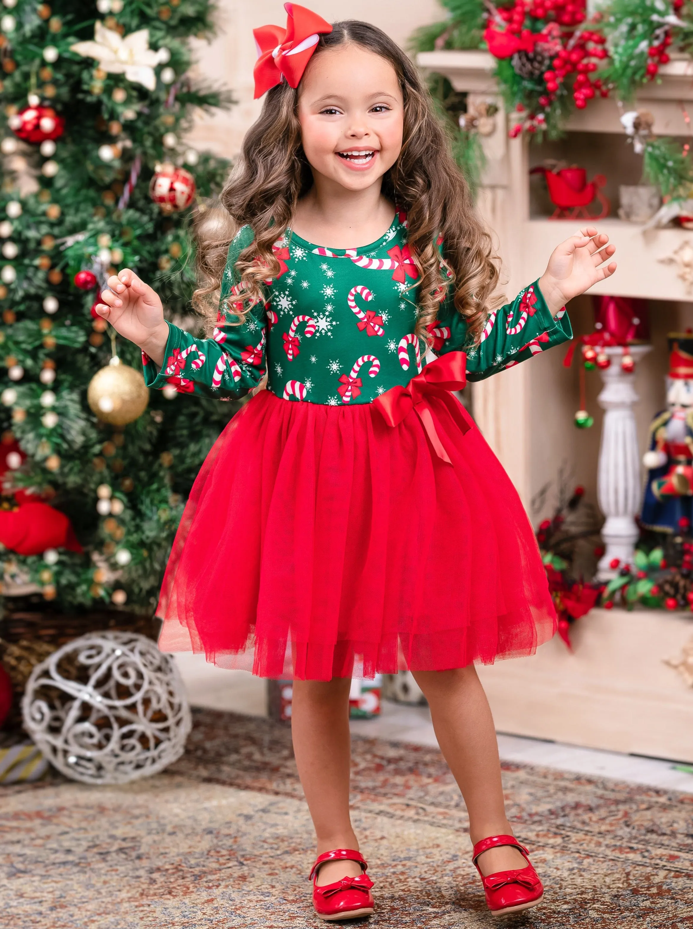 It's Candy Cane Season! Tutu Dress