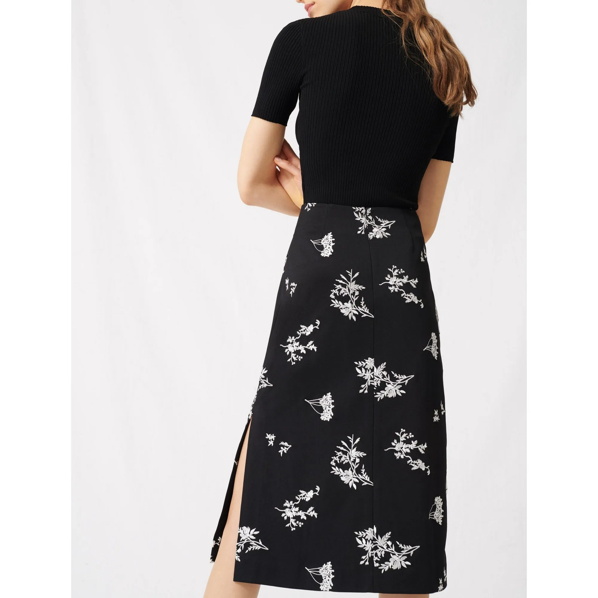 Japeni Skirt - Black / White