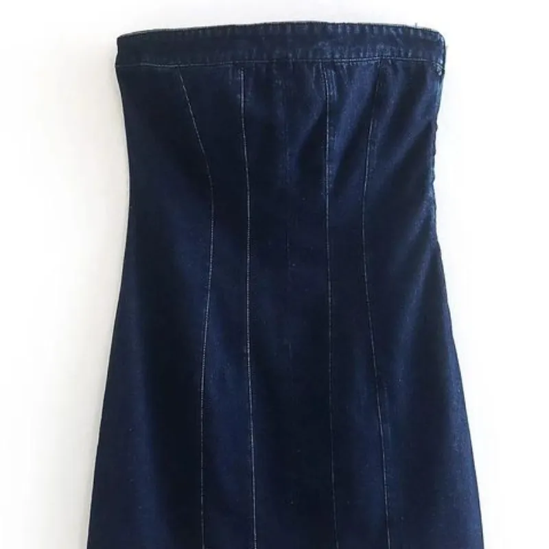 Katy Sexy Denim Dress