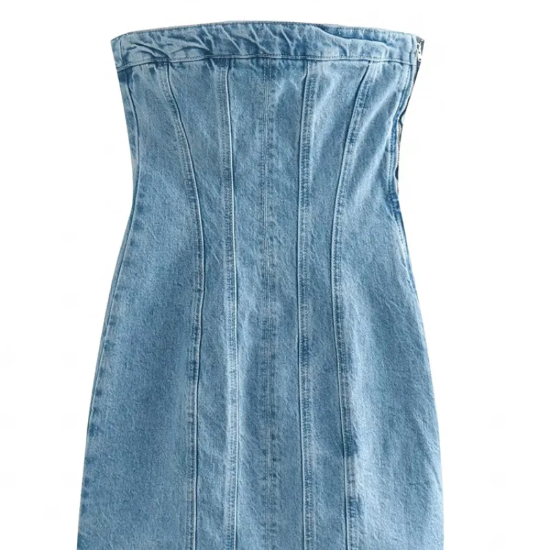 Katy Sexy Denim Dress
