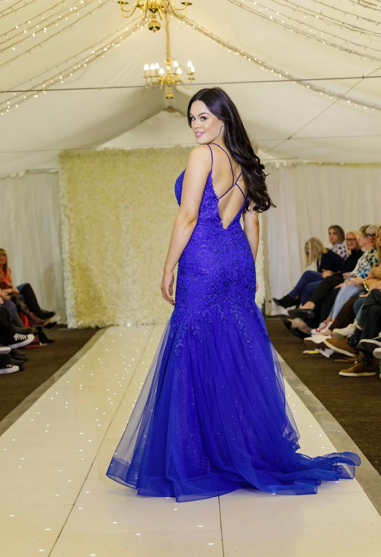 Kitiana by Tiffanys fishtail prom dress