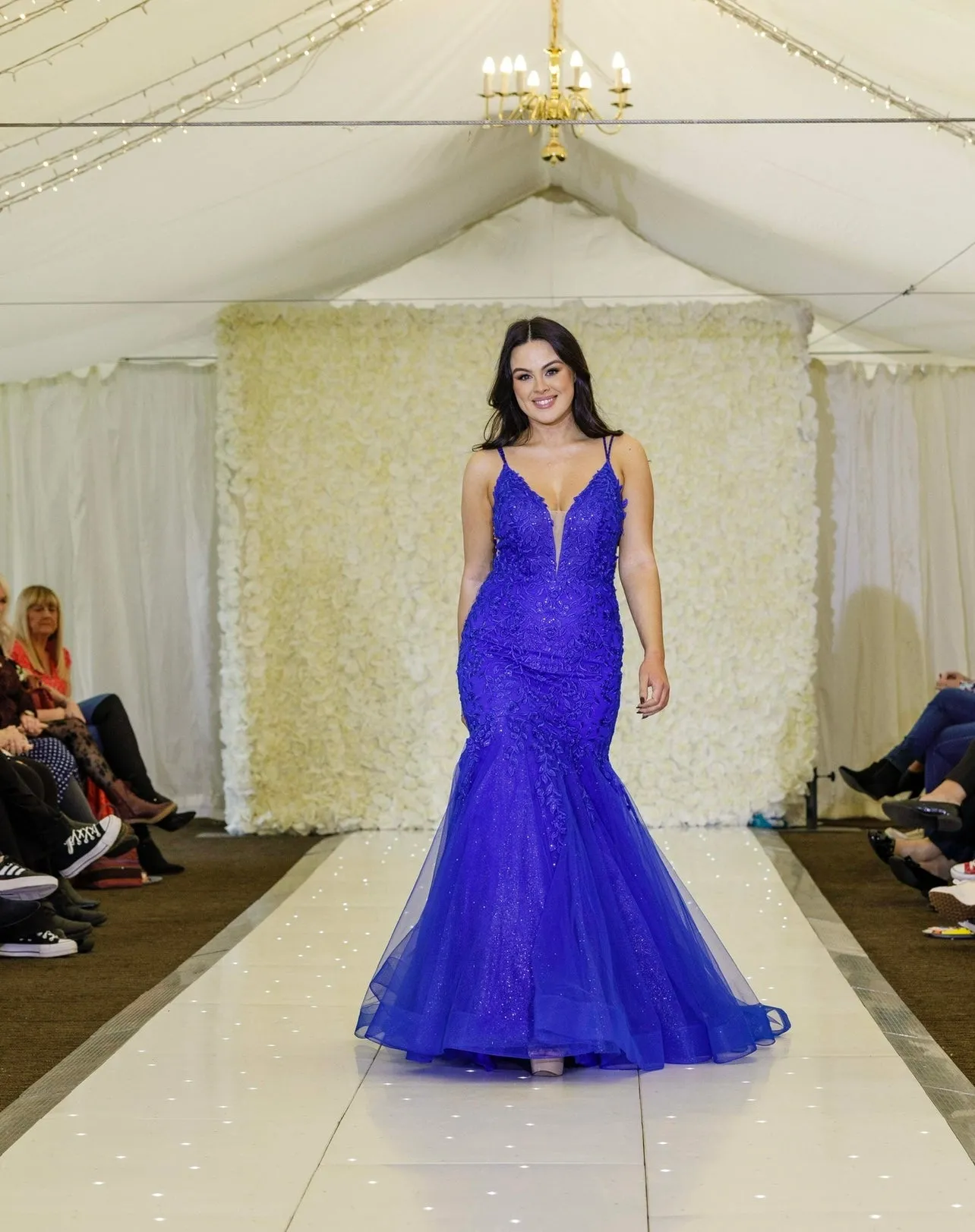 Kitiana by Tiffanys fishtail prom dress