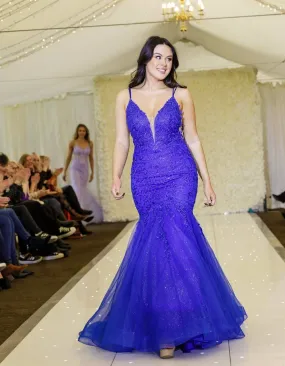 Kitiana by Tiffanys fishtail prom dress