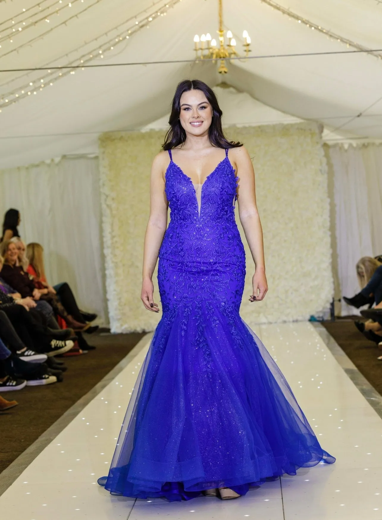 Kitiana by Tiffanys fishtail prom dress