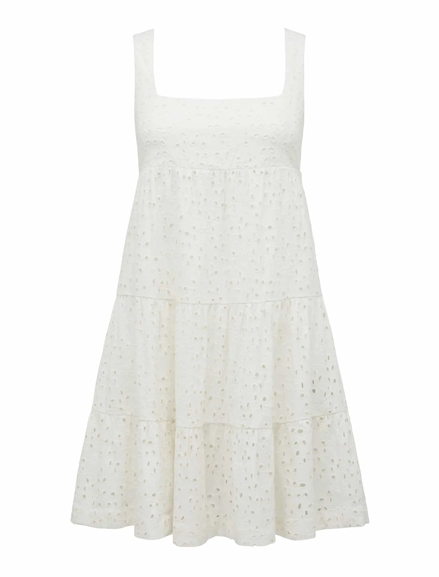 Liberty Broderie Babydoll Dress