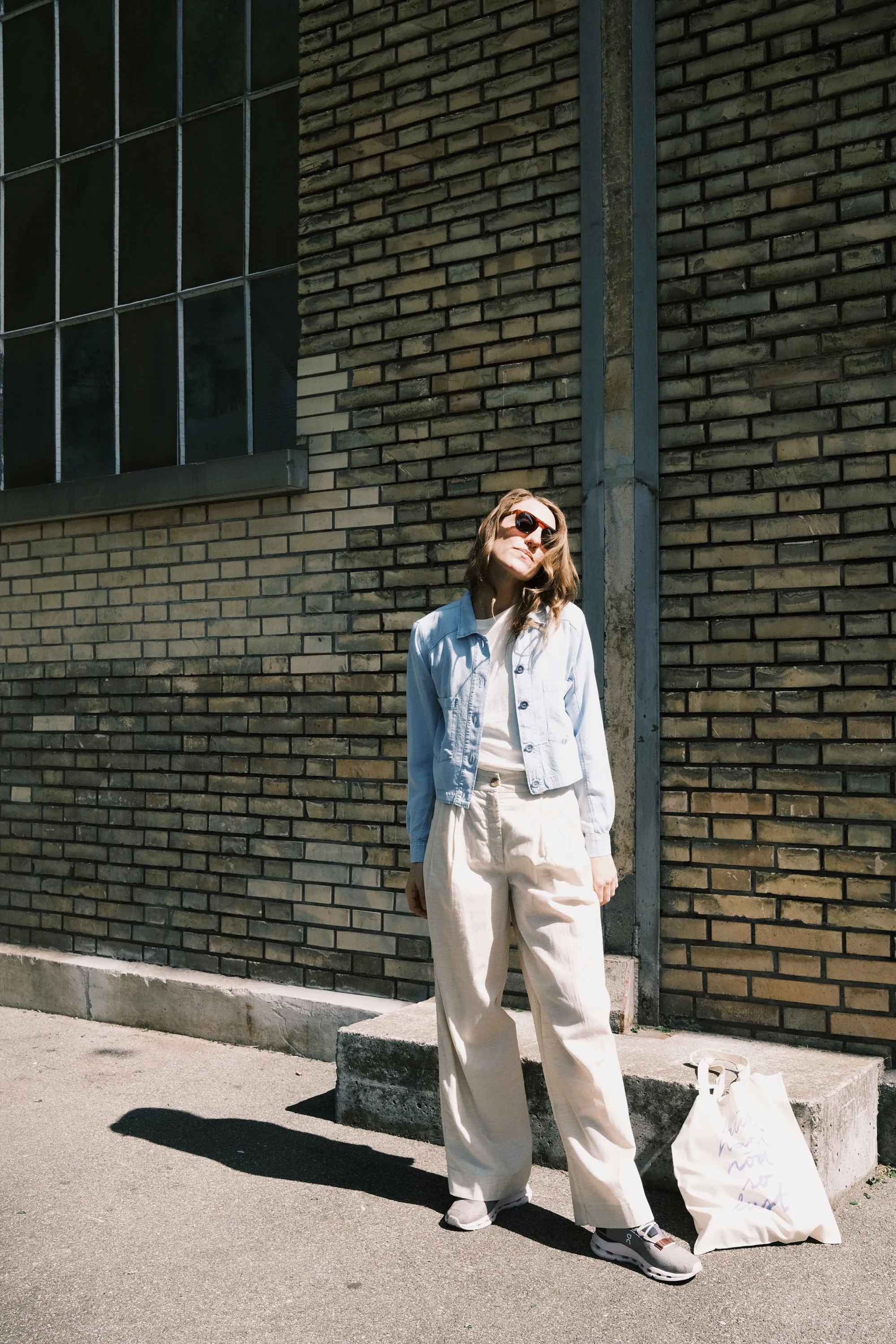 light pants - patty palazzo