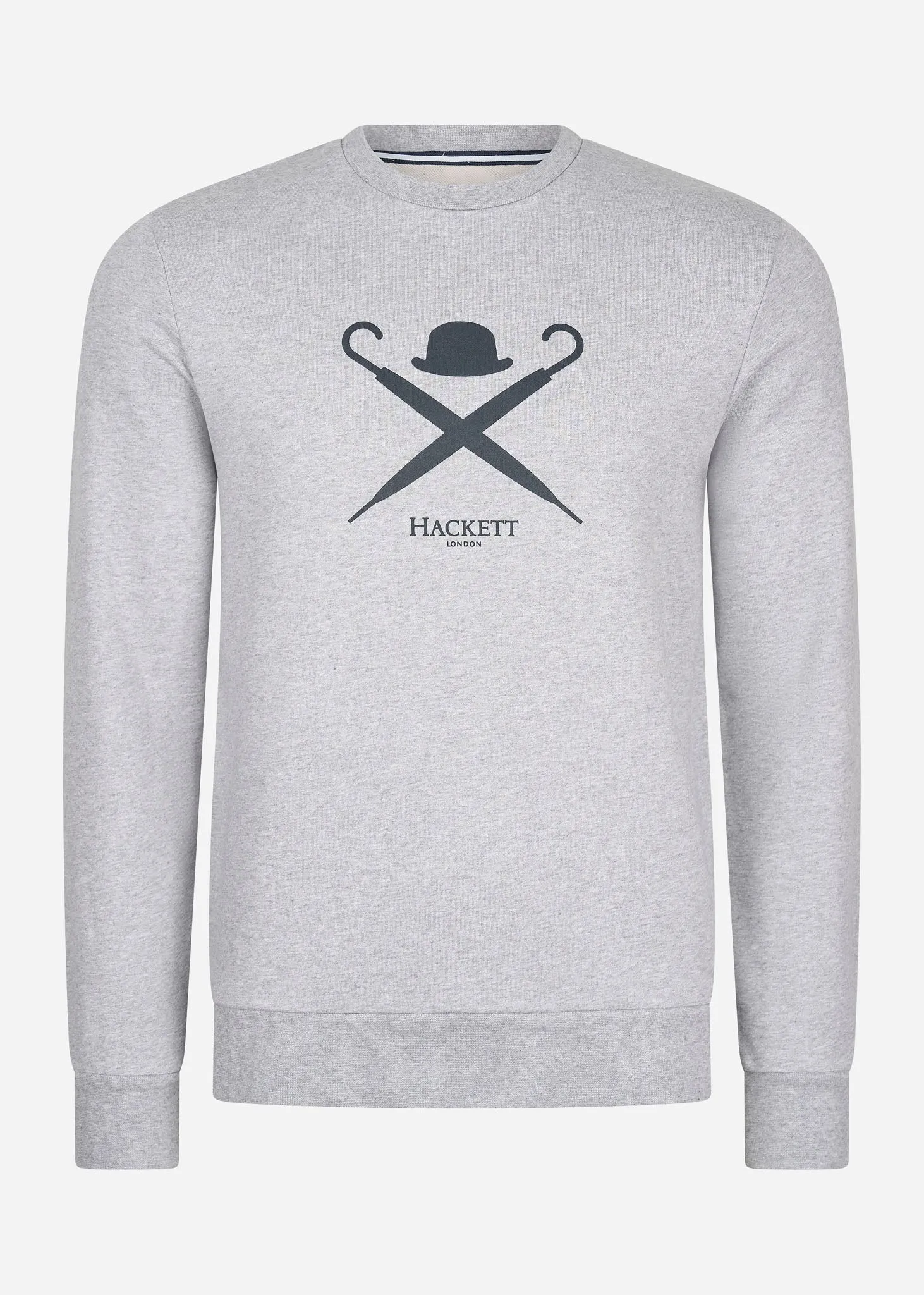 Logo sweatshirt - light grey marl