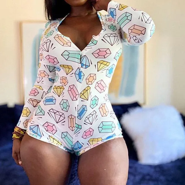 Long Sleeve Short Nightwear